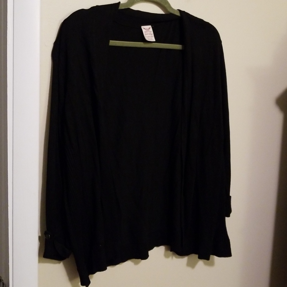 Black 3/4th cardigan
